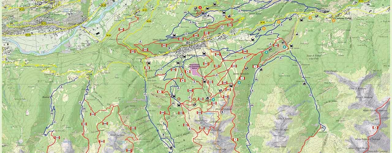 mappa sentieri