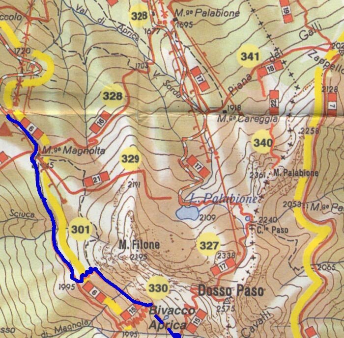 mappa aprica