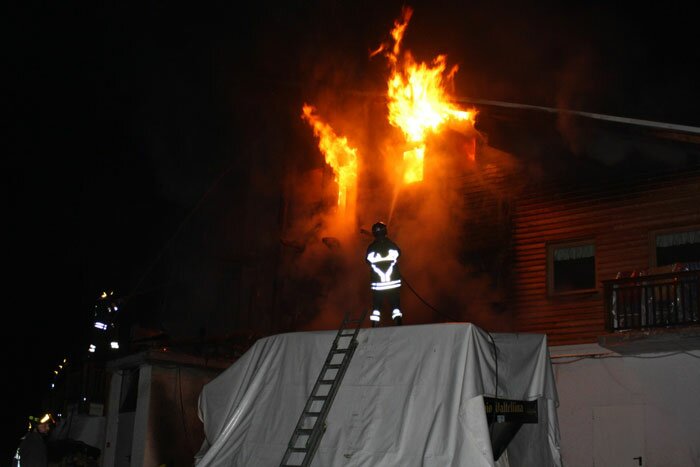 incendio rifugio