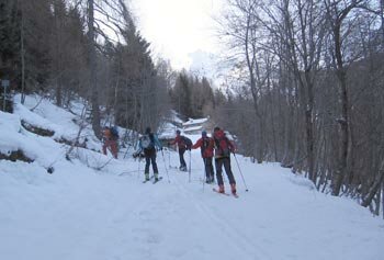 scialpinismo in Aprica